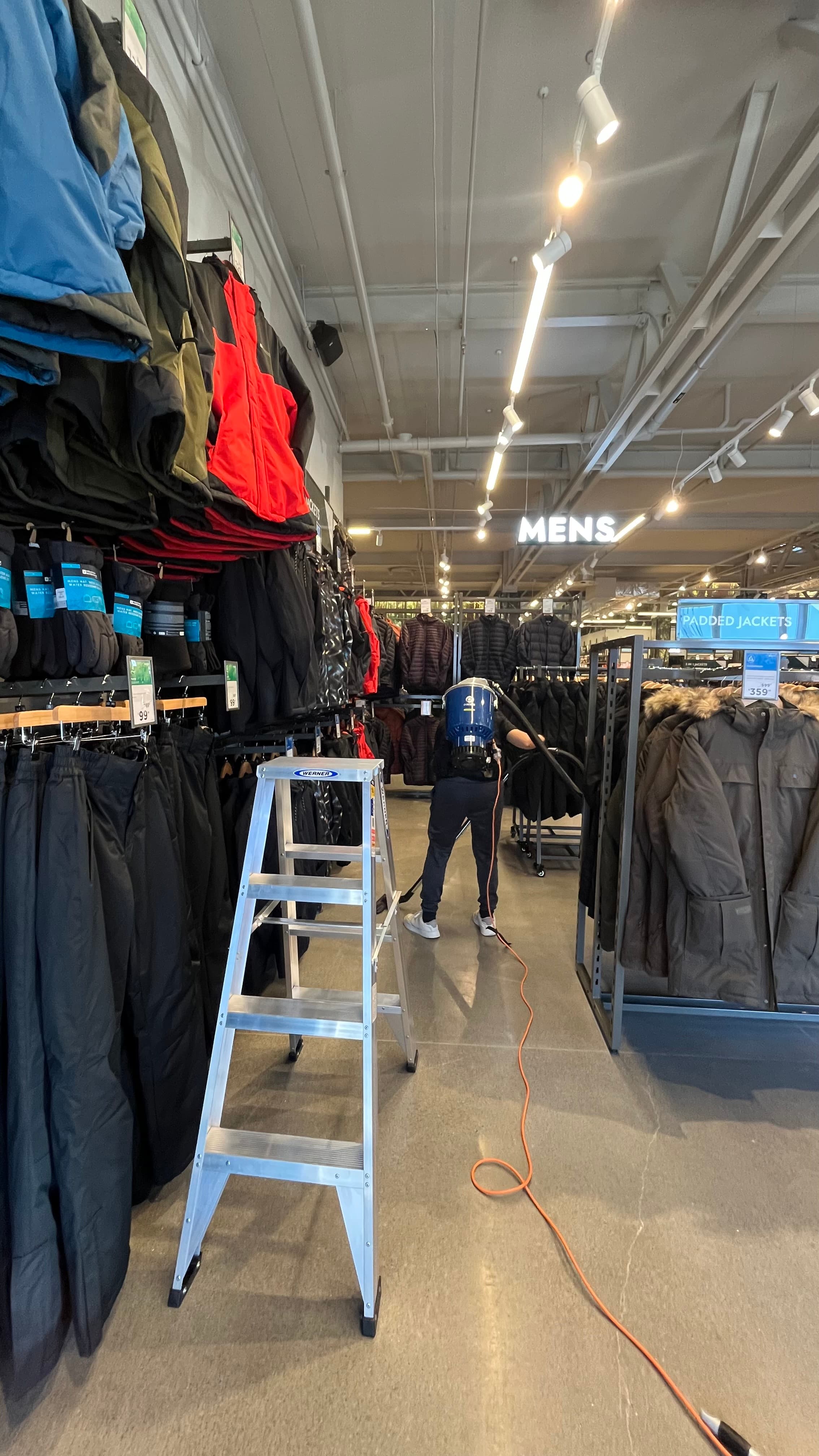 SheepShape cleaning team carrying out detailed cleaning work